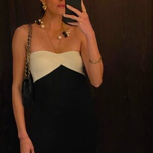 Vintage Herve Leger maxi dress/gown